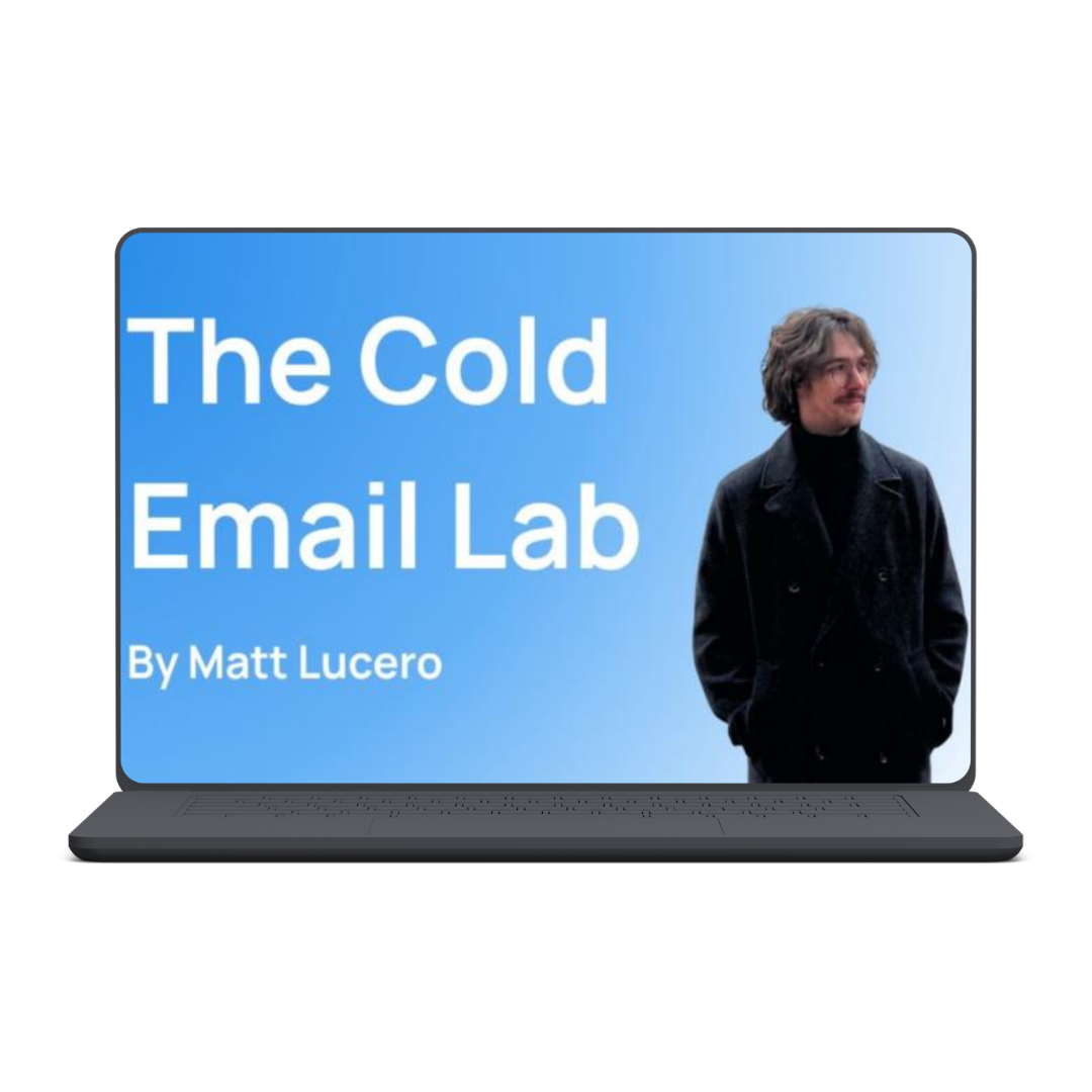 The Cold Email Lab By Matt Lucero